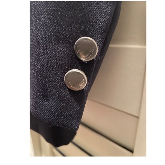 Men's Navy Blue Blazer - Picture 5 of 10